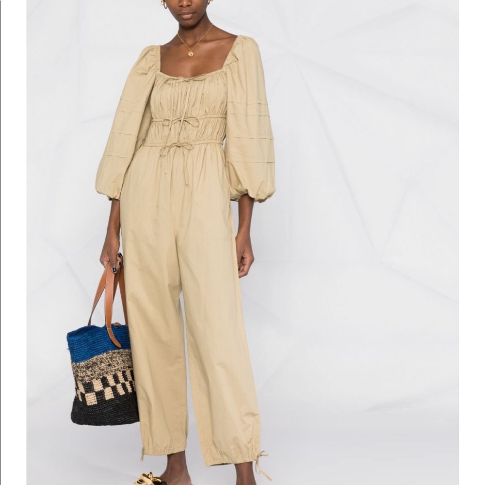 Ulla Johnson Amalie Tie fastening jumpsuit - RARE COLOR
